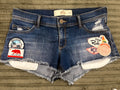 Women’s Low rise Hollister Jean shorts size 7